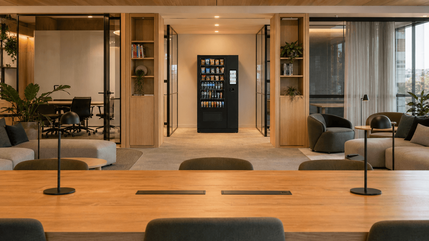VendHaus in a lift lobby